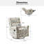 Fauteuil inclinable et berçant Alyissa-2001799877