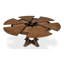 Tower Round Solid Oak Dining Table-75254763