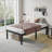 Edmonson Bed Frame with Storage 14 Inch High Heavy Duty Metal Platform Bed-986740702