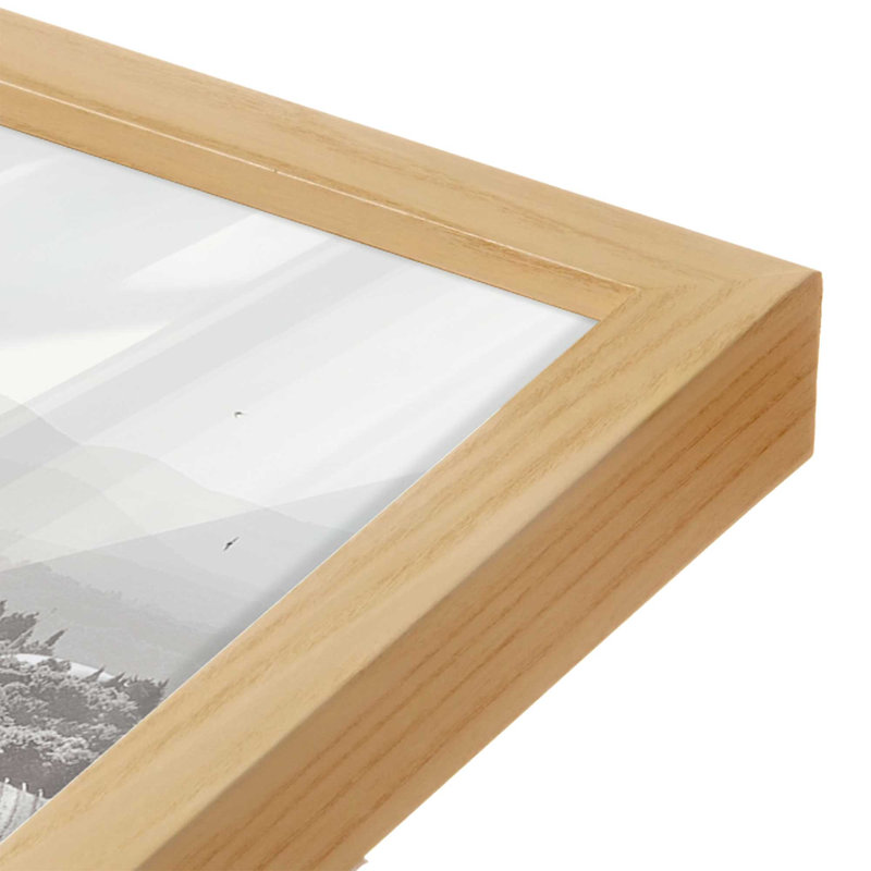 «Tuscan Hills I» par Deborah Revell, reproduction d'art, 30 W x 20 H, Tan, Framed Print