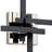 Avinveer Steel LED Flush Mounted Sconce
