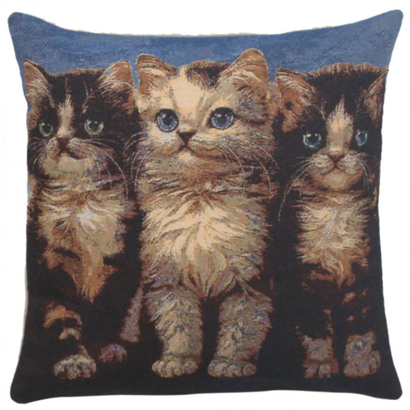 Animal Print Cotton Blend Pillow Cover