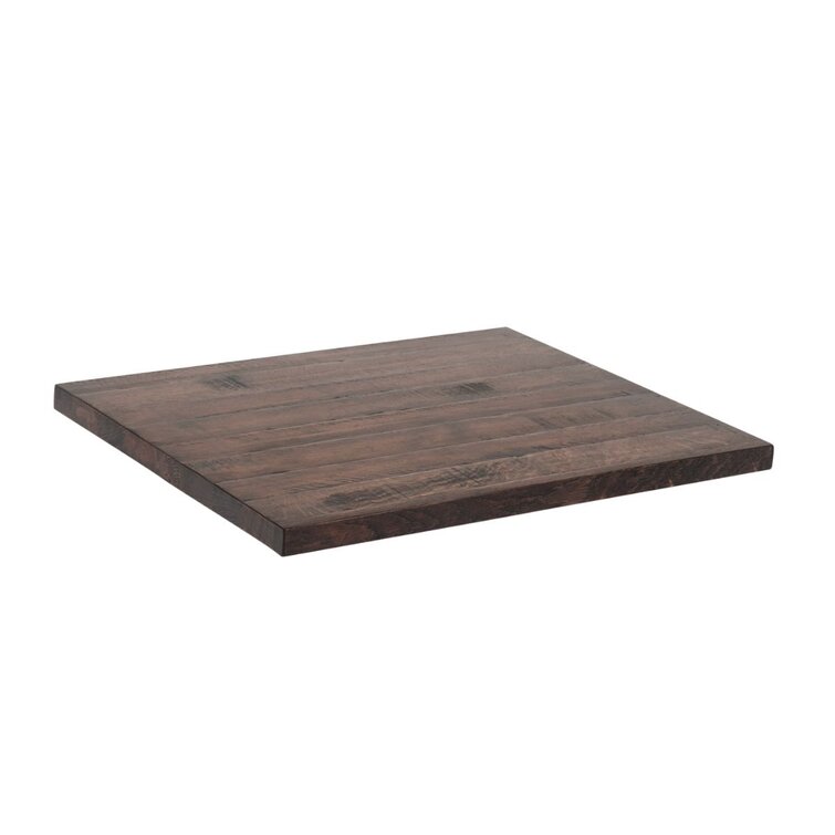 Solid Wood Beveled Edge Table Top