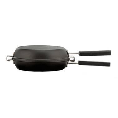  Hiceeden 4 Pack Mini Cast Iron Skillet, 4 Small Frying Pans  with Double Drip-Spouts for Stove, Oven, Grill Safe, Indoor and Outdoor  Use, Non-stick: Home & Kitchen