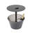 Pick-up Stainless Steel Tray Top End Table