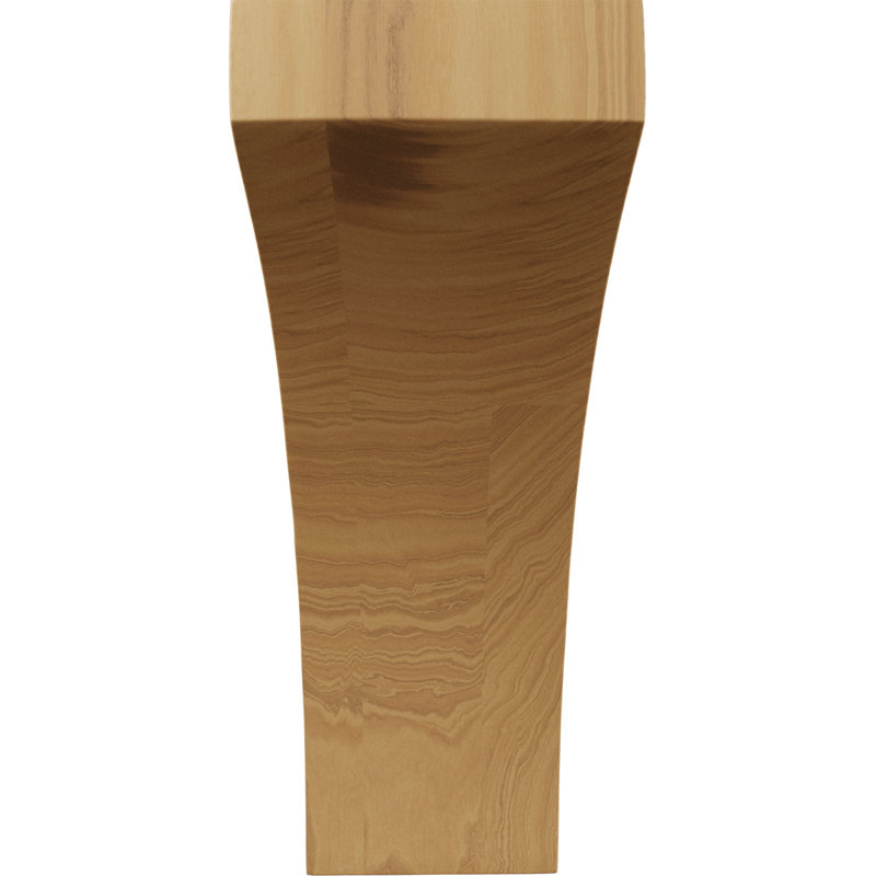 Support en bois / corbeau H 8 po x l 3 po x P 5,5 po, Cerisier