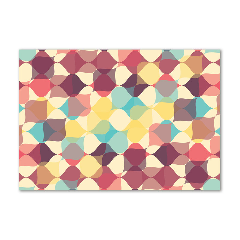 Geometric Background - Wrapped Canvas Print