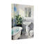 Scène de salle de bain avec lavabo et plante Bath & Laundry-27152963