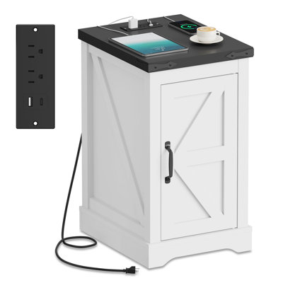 36.32 cm W Bedside Table