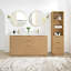 Meuble-lavabo double 60 po Innes-367113137