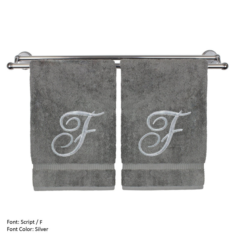 Super Plush Hand Towel, F, Gray/Silver