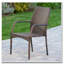 Chaises d'extérieur en osier