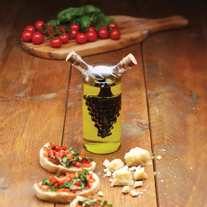 World of Flavours 2 in 1 Oil & Vinegar Cruet Set