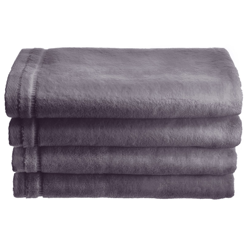 100% Cotton Fingertip Towel, Gray