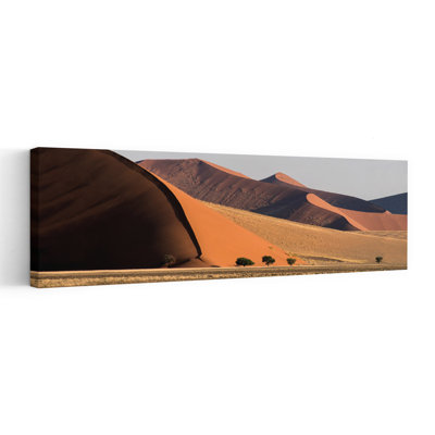 Dunes rouges, Sossusvlei, désert du Namib, parc national de la Naukluft, Namibie, paysage contemporain abstrait, art mural
