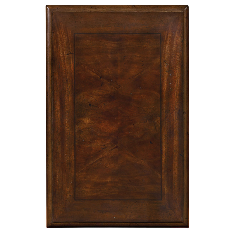 Mahogany 3-Drawer Traditional Rectangular Accent Chest