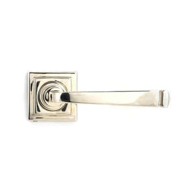Avon Round Lever on Rose Set (Square) - Unsprung