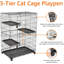 Cage à cage pour cage durable et pliable Tier Cat