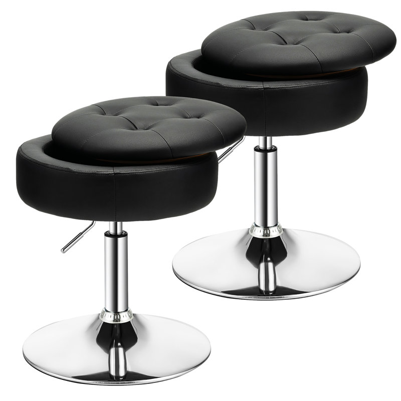 Tabouret de coiffeuse, Noir
