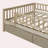 Kallel Daybed with Two Drawers and Guardrails-498385894-498385893