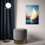 Voile dorée - Impression sur toile-77341643-77341651