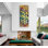 Impression sur toile Al-Wadud, art mural déco, El-Vedud, beau nom d'Allah, art déco coranique, décoration de la maison des Musulmans, calligraphie arabe du Coran pour un cadeau de l'Aïd, décoration du Ramadan ou cadeau de mariage