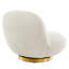Chaise pivotante rembourrée Kindred Boucle-920812499