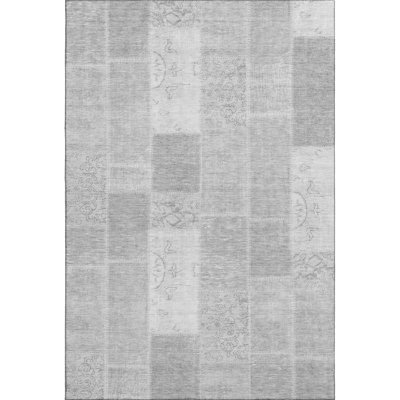 Premium Machine Washable Cerrito Silver Rug