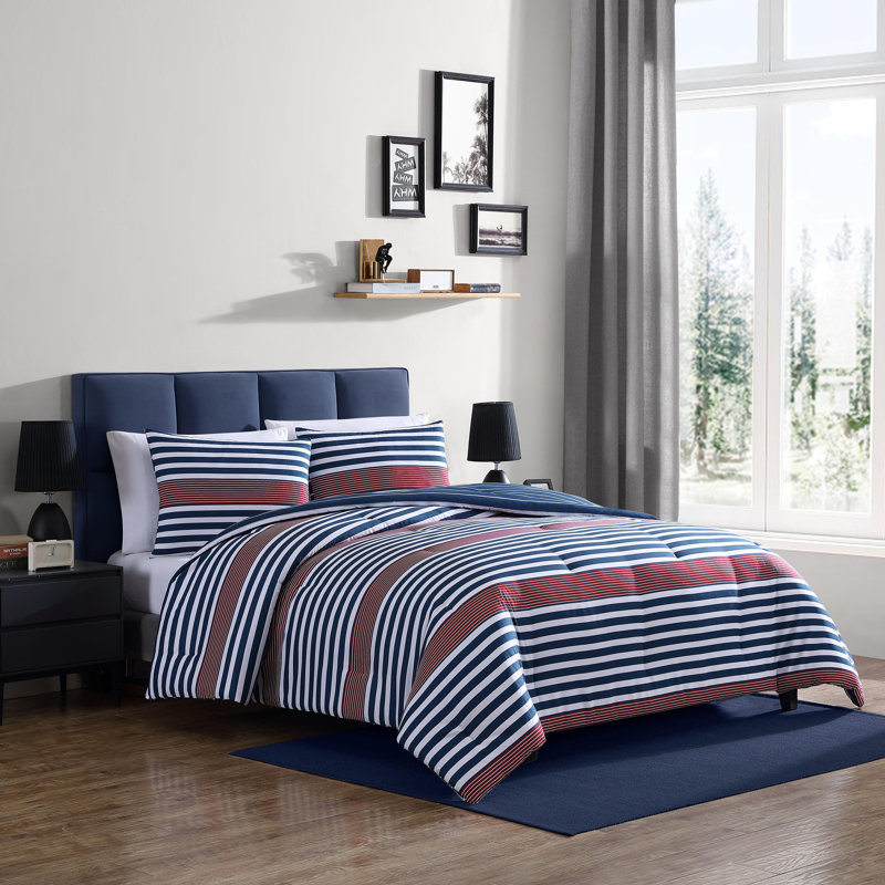 Bali Bliss Full Reversible Microfiber Comforter Set