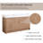 Mirrun 59.57 " W Freestanding Standard 2 Double Vanity Bathroom Vanity With Resin Top
