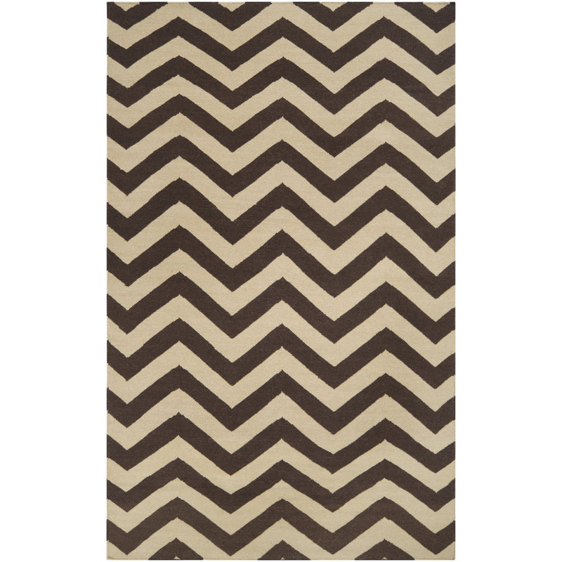 Asencio Wool Chevron Indoor Rug, Runner 2'6" x 8'
