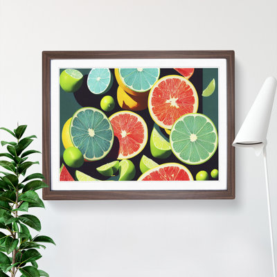 Citrus Fruit - Framed Print