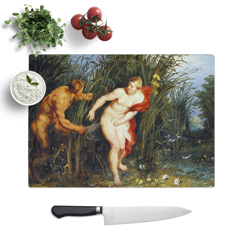 Sensation and Sensuality by Peter Paul Rubens Chopping Board, 0.4cm H x 20cm W x 28.5cm L