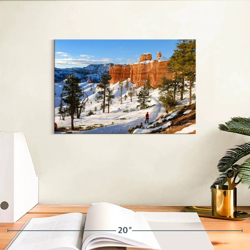 Bryce Canyon Snowy Mountain, H 8 po x l 12 po