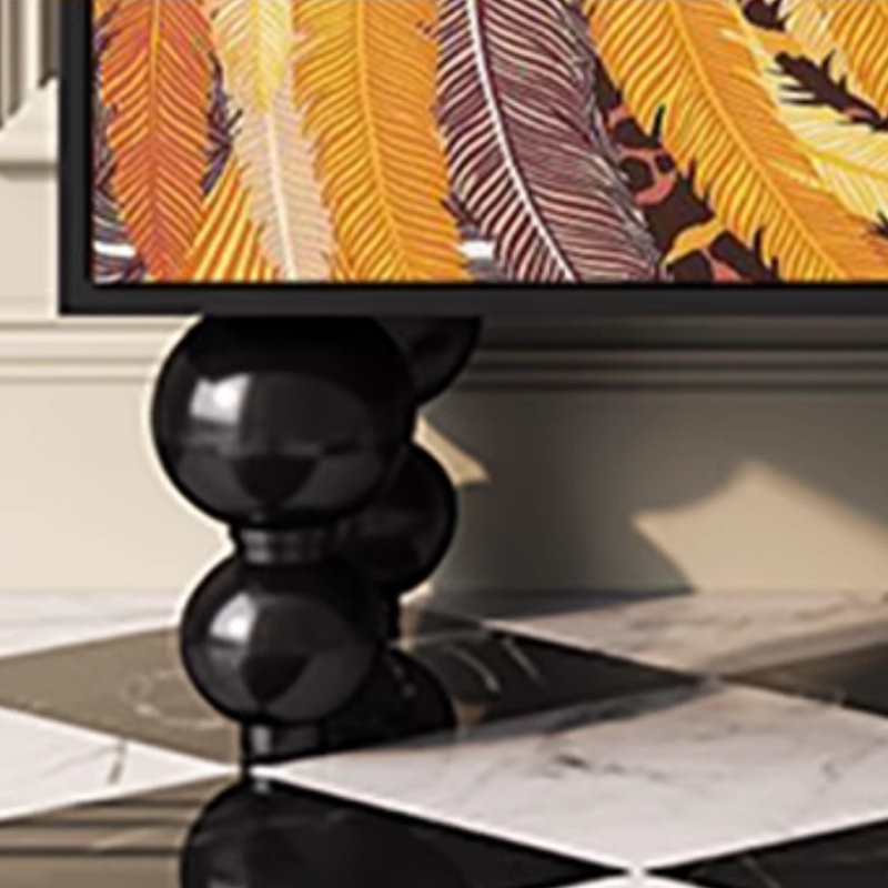 Light luxury style multi-functional decor cabinet