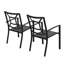 Alyah Premium All-Weather Wicker Outdoor Stacking Dining Armchair