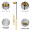Luminaires modernes Alison en pierre de albâtre naturel pour îlot de cuisine-304347257-486968117