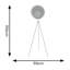 Rockbridge 150cm LED Traditional Floor Lamp-2055681430