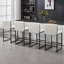 Tabourets de bar modernes avec tabourets de bar rembourrés avec dossier et pieds en métal Modern-1584254741