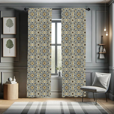 Semi-Sheer Rod Pocket Sliding Panel