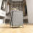 Grey + Brown,2Pcs,Foldable Laundry Hamper Basket With Handles, Collapsible Clothes Storage Organizer For Bathroom, Bedroom, And Home Use