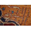 Tapis abstrait en laine fait à la main 6 x 8 po