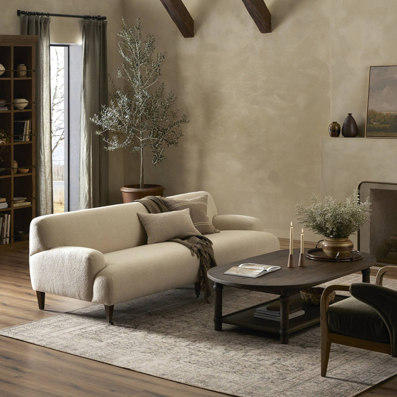 Kent Sofa, Crete Sand Polypropylene / Olefin