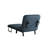 Jerrilynn Fold Bed Chair Accent Chair Leisure Chaise Lounge Couch with Sturdy Steel Frame