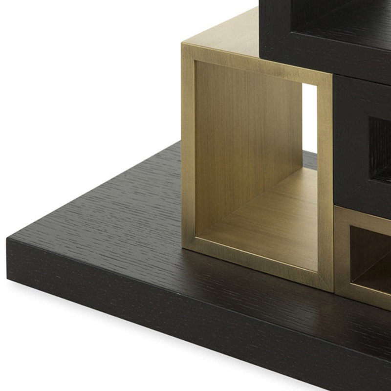 Light luxury simple high-end console table, 33.5" H x 47.2" W x 15.7" D