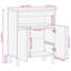 Solid Wood Standard Accent Cabinet-2076158730