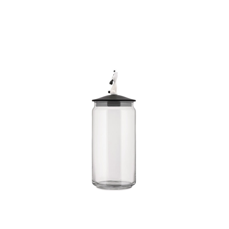 LulàJar Jar for Dog Food, Black