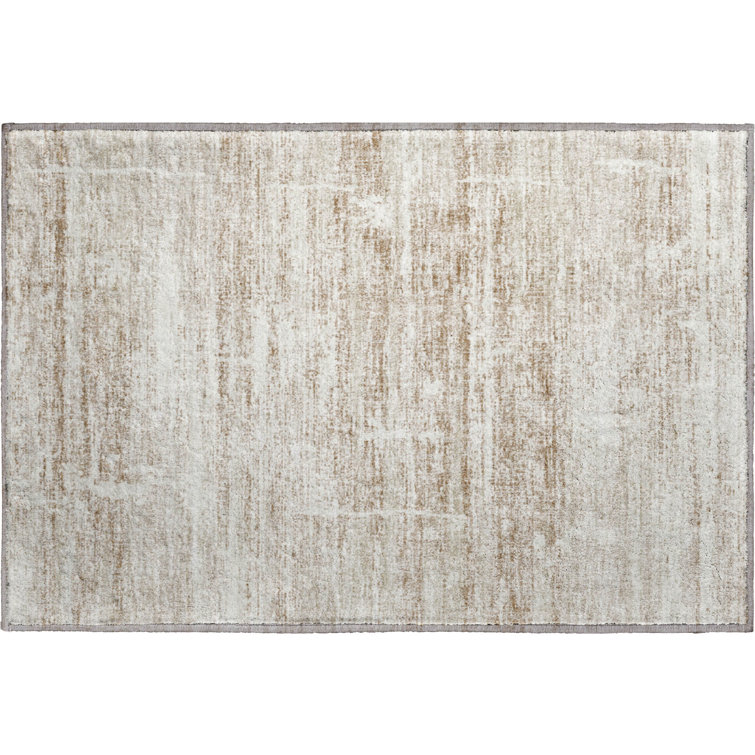 Premium Machine Washable Gerardo Beige Rug