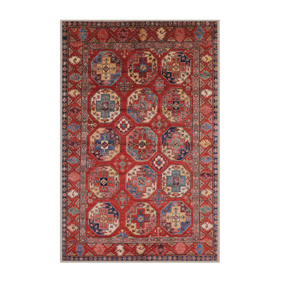 Tapis de style oriental rouge