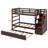 Janyll Kids Twin Over Twin Bunk Bed with Trundle-518741585